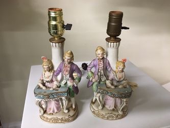 Victorian style table lamps