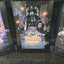 Star Wars Framed Poster