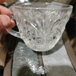 Clearly Ch Bowl Cup Glass Vintage Concord Replacement 