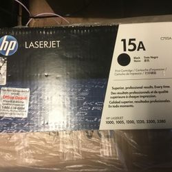 NEW GENUINE SEALED HP LaserJet 15A Black Toner Cartridge C7115A