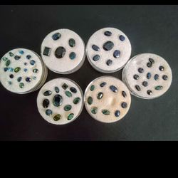 Natural Blue Cut Sapphire Gemstones 