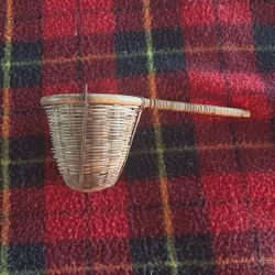 Rattan Tea Strainer Basket