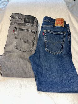 Lot of 2 Men’s Levi’s Jeans (36x30) – 510 Skinny & 531 Athletic Slim