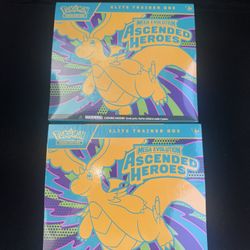 Pokemon Ascended Heroes ETB Elite Trainer Box