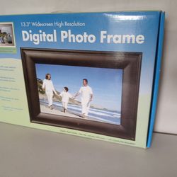NEW 13.3" Widescreen Digital Photo Picture Frame High Resolution 1280x800