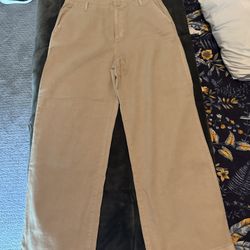 Gap Wide Leg Khaki Jeans