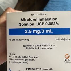 Albuterol 