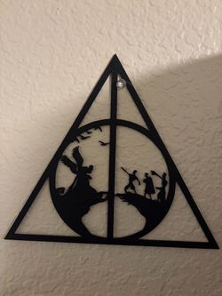 Harry Potter Deathly Hallows Wall Art