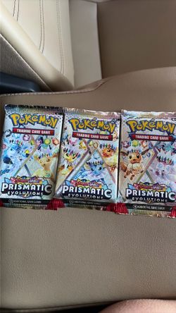 Prismatic evolutions single packs 3 available