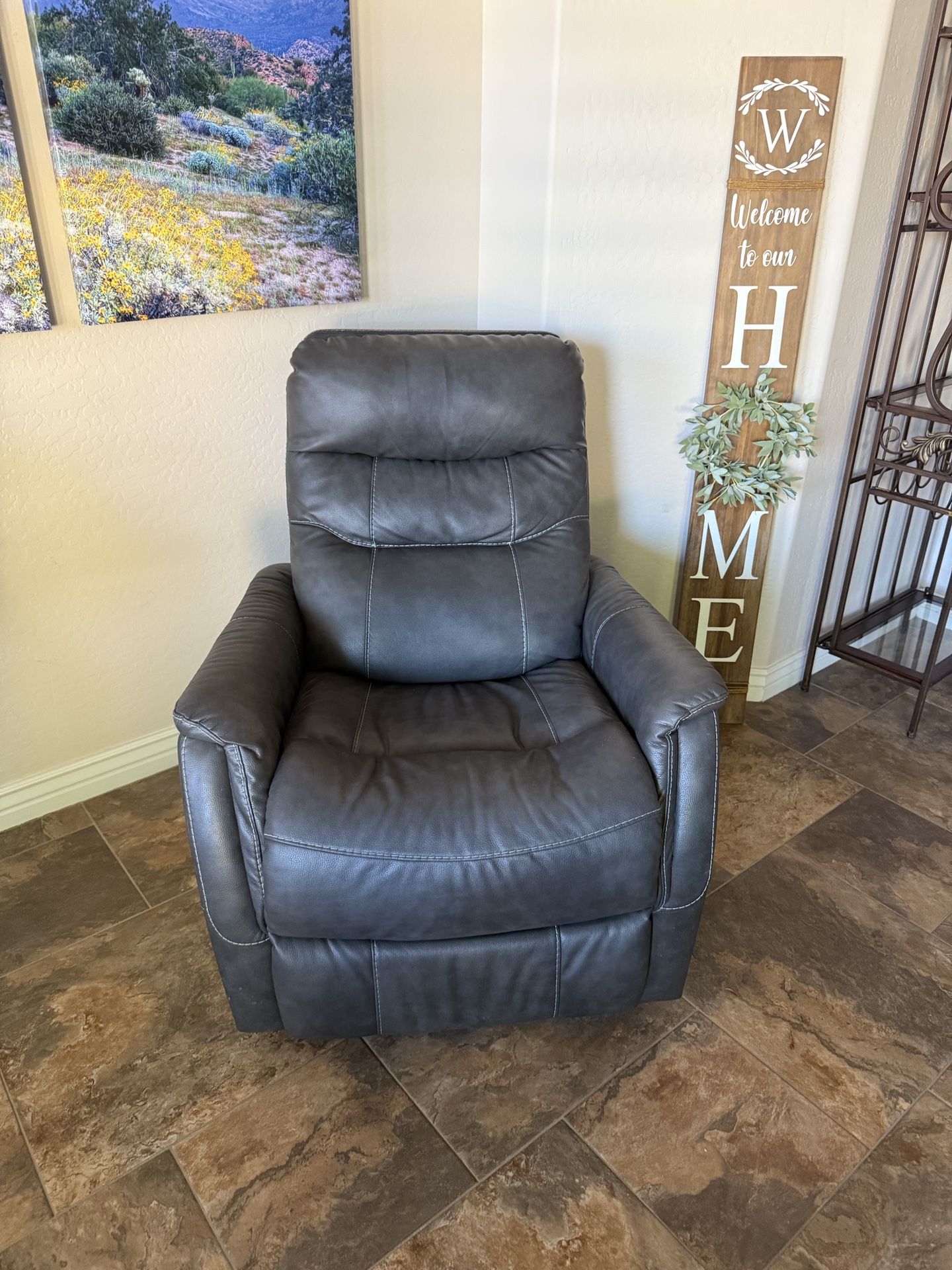 Leather Recliner