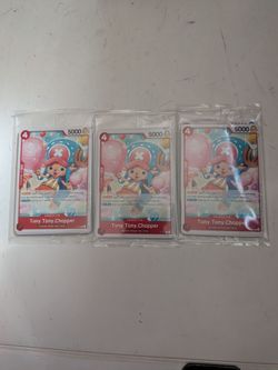 Tony chopper promo seal