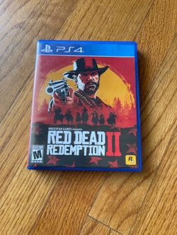 Red dead redemption, two for PS4