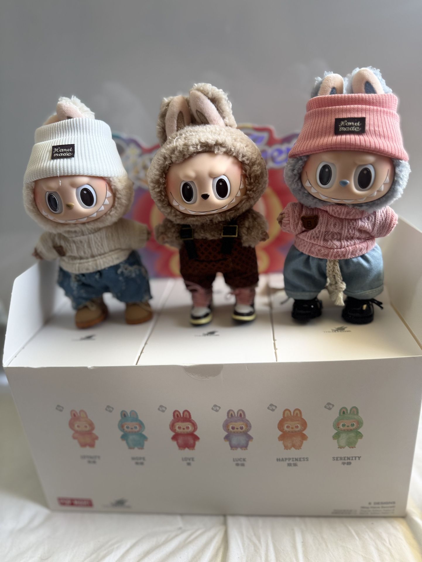 Labubu Clothing 3 Set Combo  - Labubus Not Included
