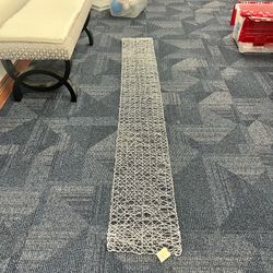 Z Gallerie Silver Nest Table Runner 13” x 96” – New with Tags