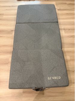 Gembed foldable mattress Twin 6 inch memory foam