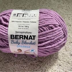 Bernat  baby  blanket  yarns  -  $7  each