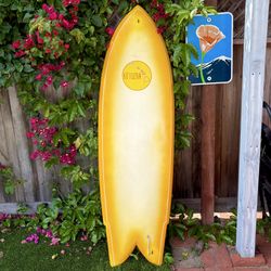 5’10 Kū i Luna Twin Fin Fish Surfboard Surf Board (not Channel Islands lost Rnf 96 Torq NSP retro fish FireWire Machado seaside Midlength)