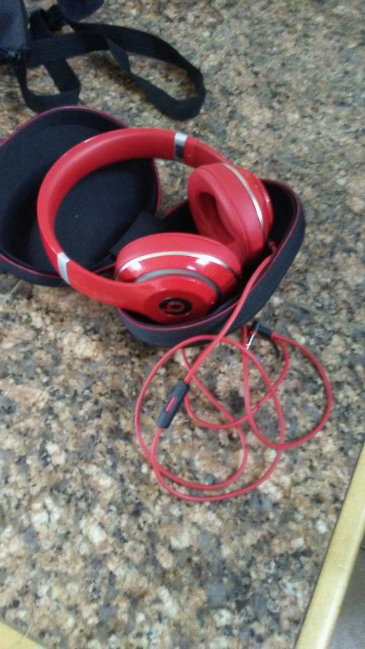 Red studio beats
