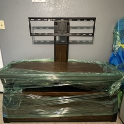 Wooden TV stand