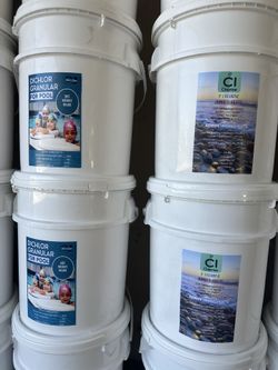 50 Lbs Chlorine Tablets Or Shock Granulated Dichlor 