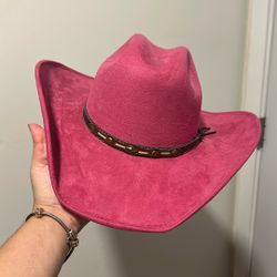 Pink Cowboy Hat 