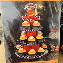 Halloween New 3!tier Cupcake Holder 