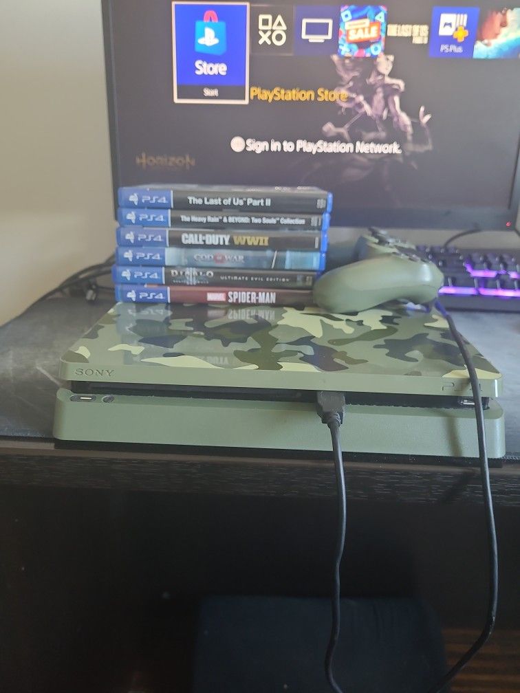 PS4 COD WW2 Edition + Great Games