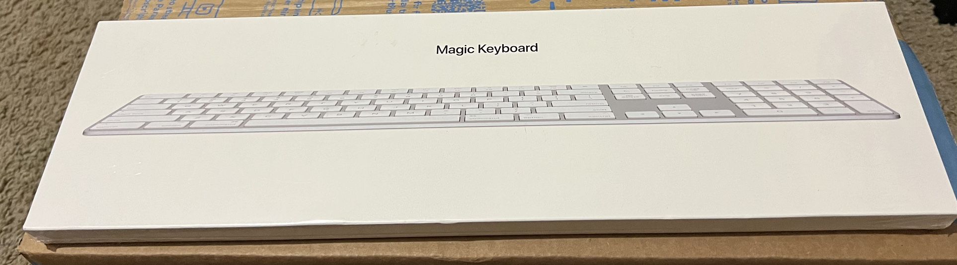 Apple Magic Keyboard with Numeric Keypad in unopened box. 