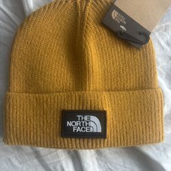 The North Face Brand New Beanie Mustard Yellow