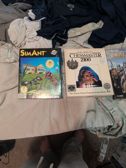 Vintage PC games sim ant bundle
