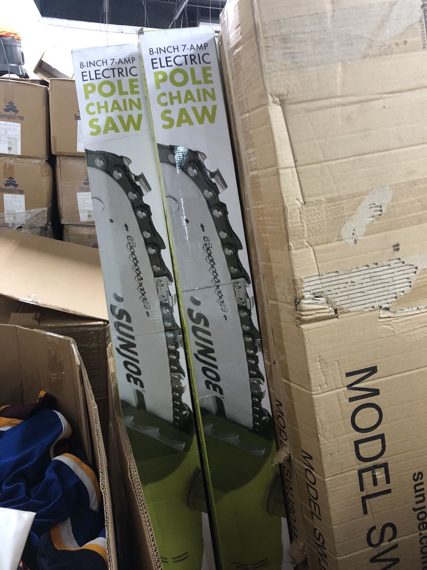 Sun Joe Electric Telescoping 8" Chain Saw, 7-Amp