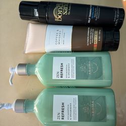 Brand New Bath And Body Works Lotions And Used Once Tanning Mouse 