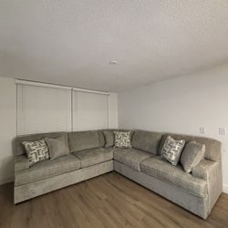 Grey Sectional Couch 