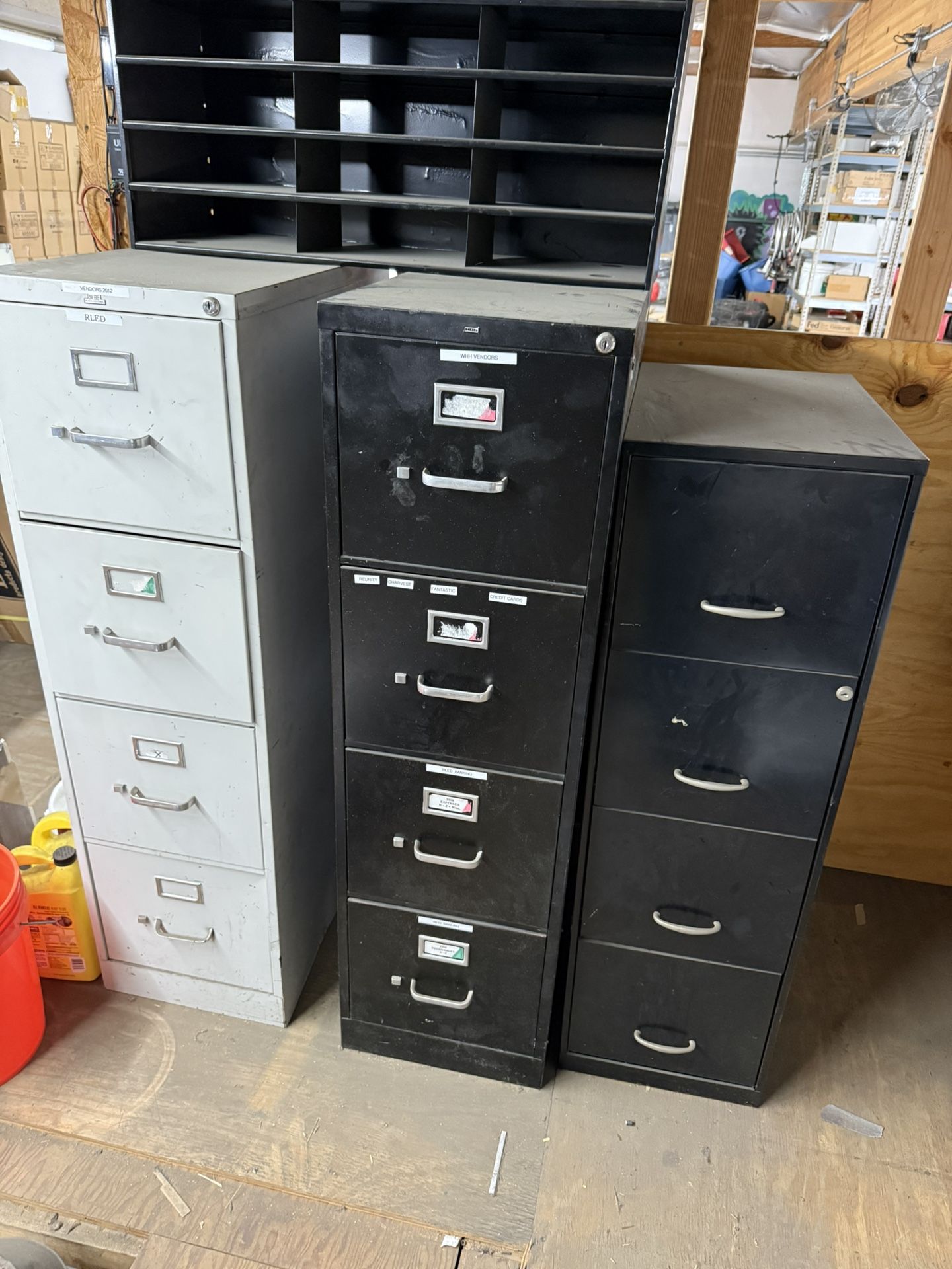 File Cabinets $30