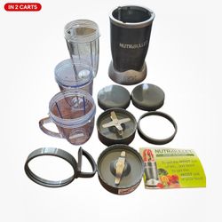 NutriBullet Magic Bullet Smoothie Blender NB101S w/ Blades and Cups