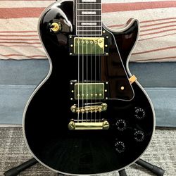 Les Paul Custom Black Beauty!  ( Made in China )