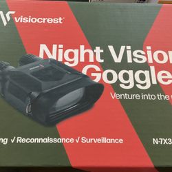 New Visiocrest Night Vision Goggles N-7X31/640-BL – Hunting & Surveillance 