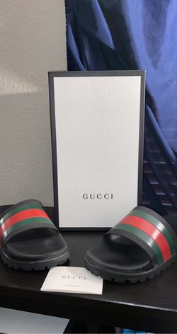 Gucci slides size 10Mens