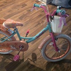 JOYSTAR Unicorn Girls Bike - 18 inch Green