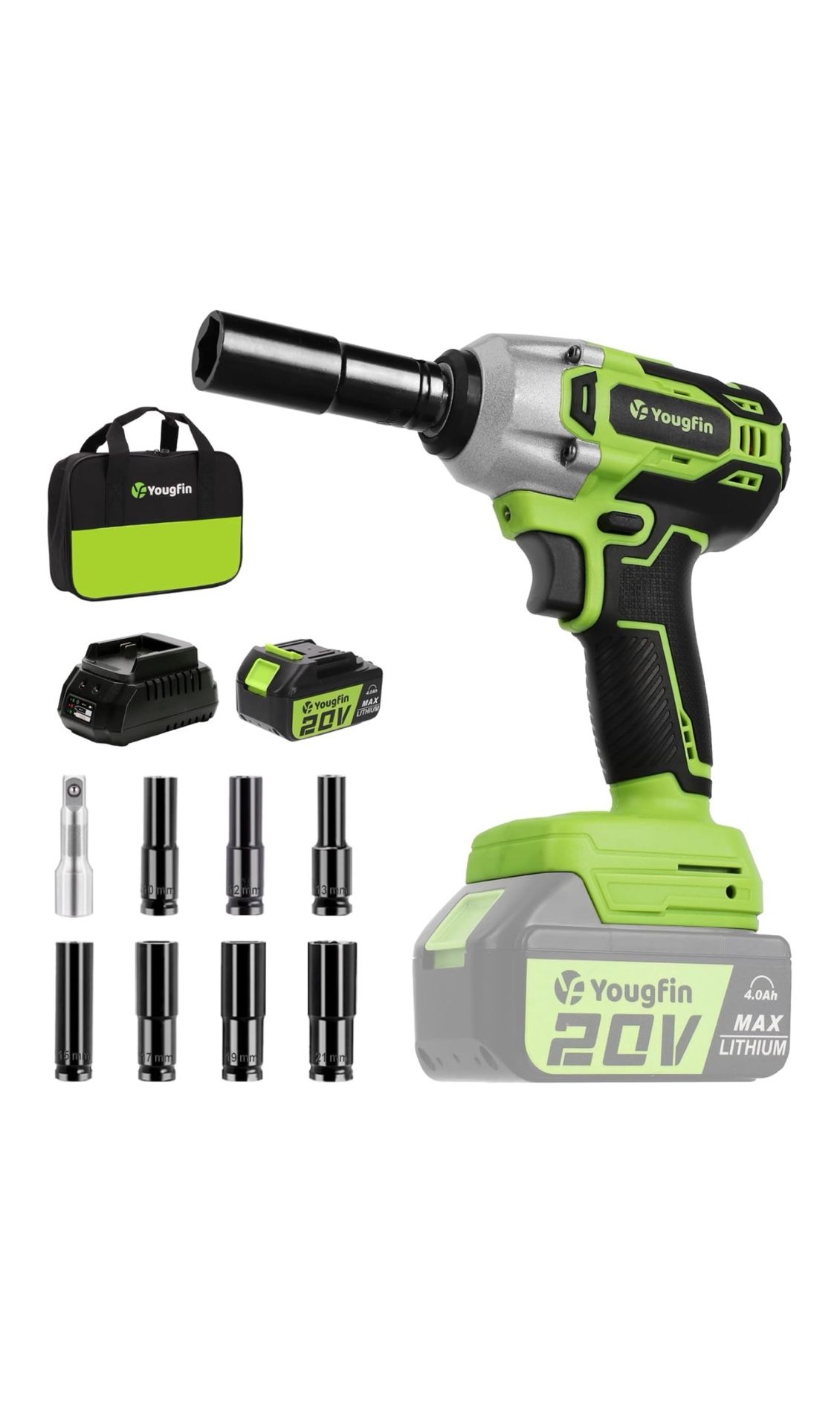 Yougfin Cordless Impact Wrench