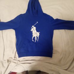 Blue Polo Hoodie