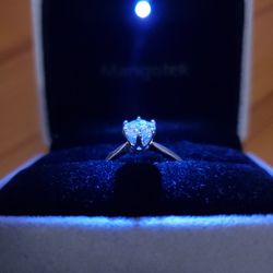 Moissanite 1 CT Ring 