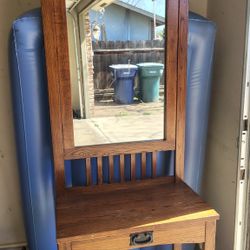 Cute Little  Table Can Hold Sweater 
