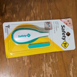 Unopened safety first light up nail clippers