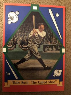 1992 Delphi The Legends of Baseball Babe Ruth The Called Shot