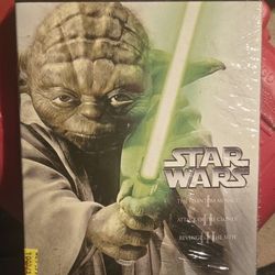 STAR WARS 1,2 & 3 on Blue Ray/DVD NEW in WRAPPING