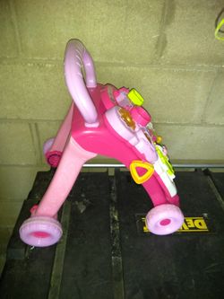 Babies Girls Pink Sit to Stand Walking Play Toy