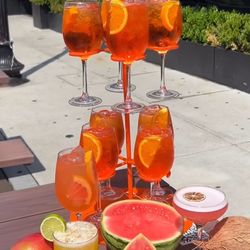 Aperol Spritz Tower (8 Glass Cocktail Tree) – Brand New