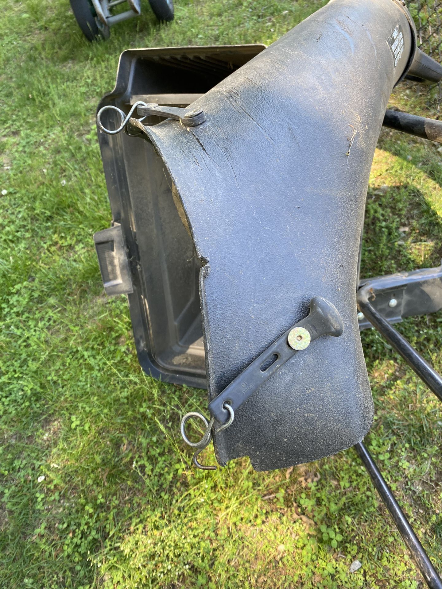 Bagging system off Craftsman lawn tractor