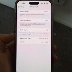 iPhone 16 pro max 256 GB Unlocked